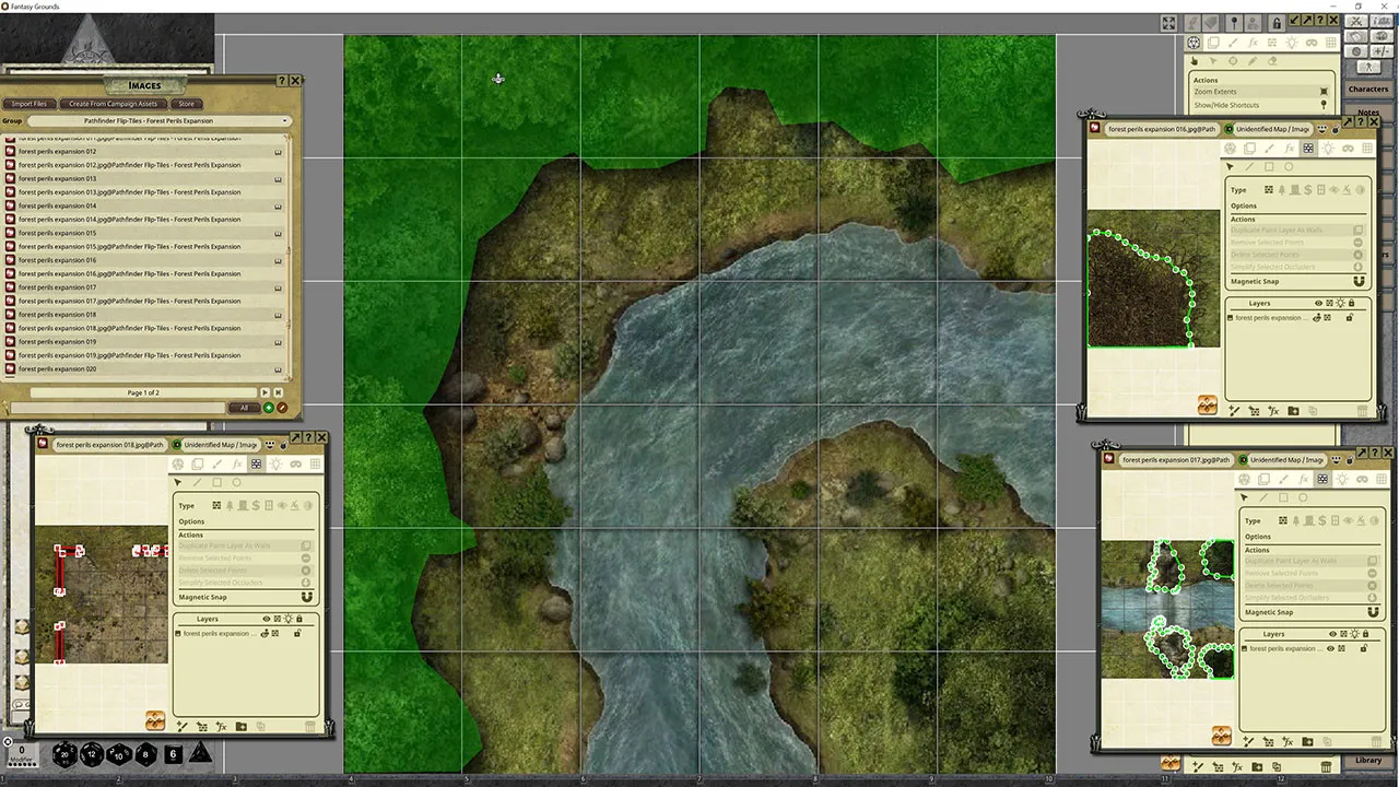 Fantasy Grounds - Pathfinder RPG - Flip-Tiles - Forest Perils Expansion Screenshot 4