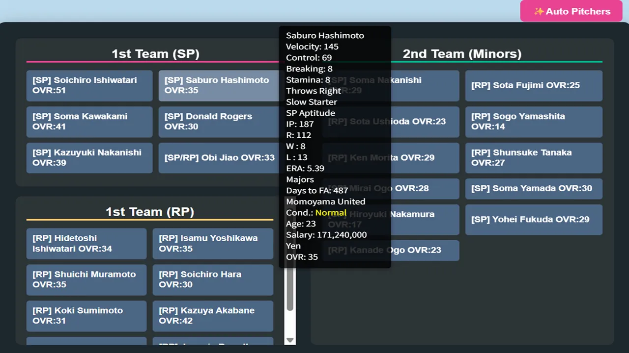 Baseball Empire Screenshot 2