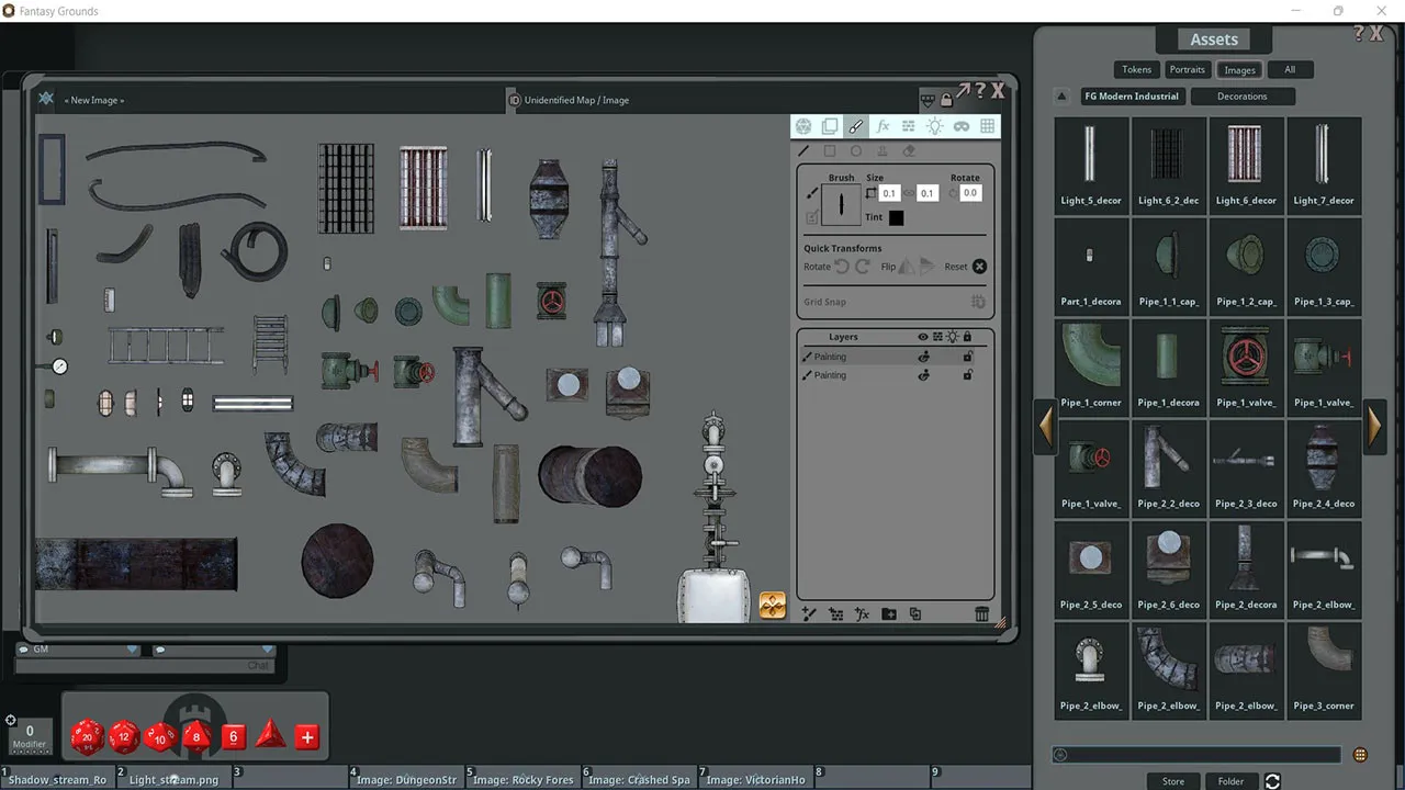 Fantasy Grounds - FG Modern Industrial Map Pack 2 Screenshot 1
