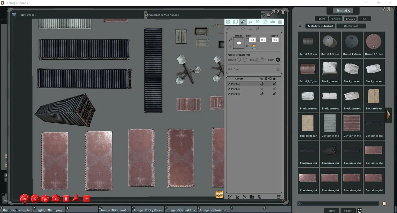 Fantasy Grounds - FG Modern Industrial Map Pack 3 Screenshot 1