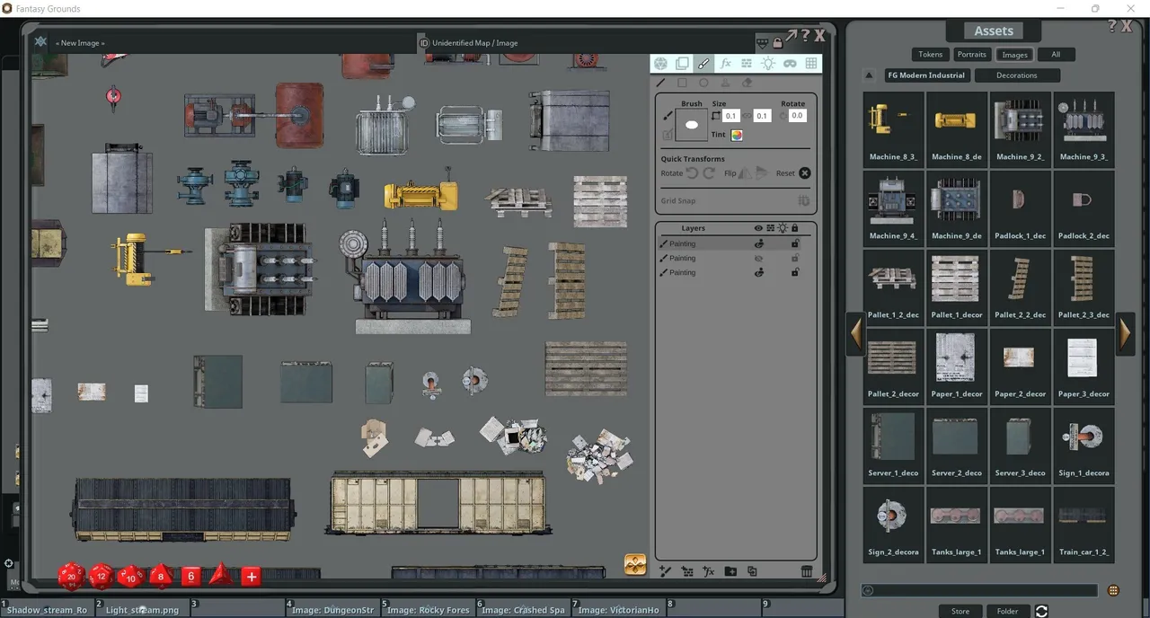 Fantasy Grounds - FG Modern Industrial Map Pack 3 Screenshot 2