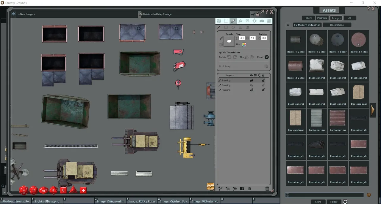 Fantasy Grounds - FG Modern Industrial Map Pack 3 Screenshot 0