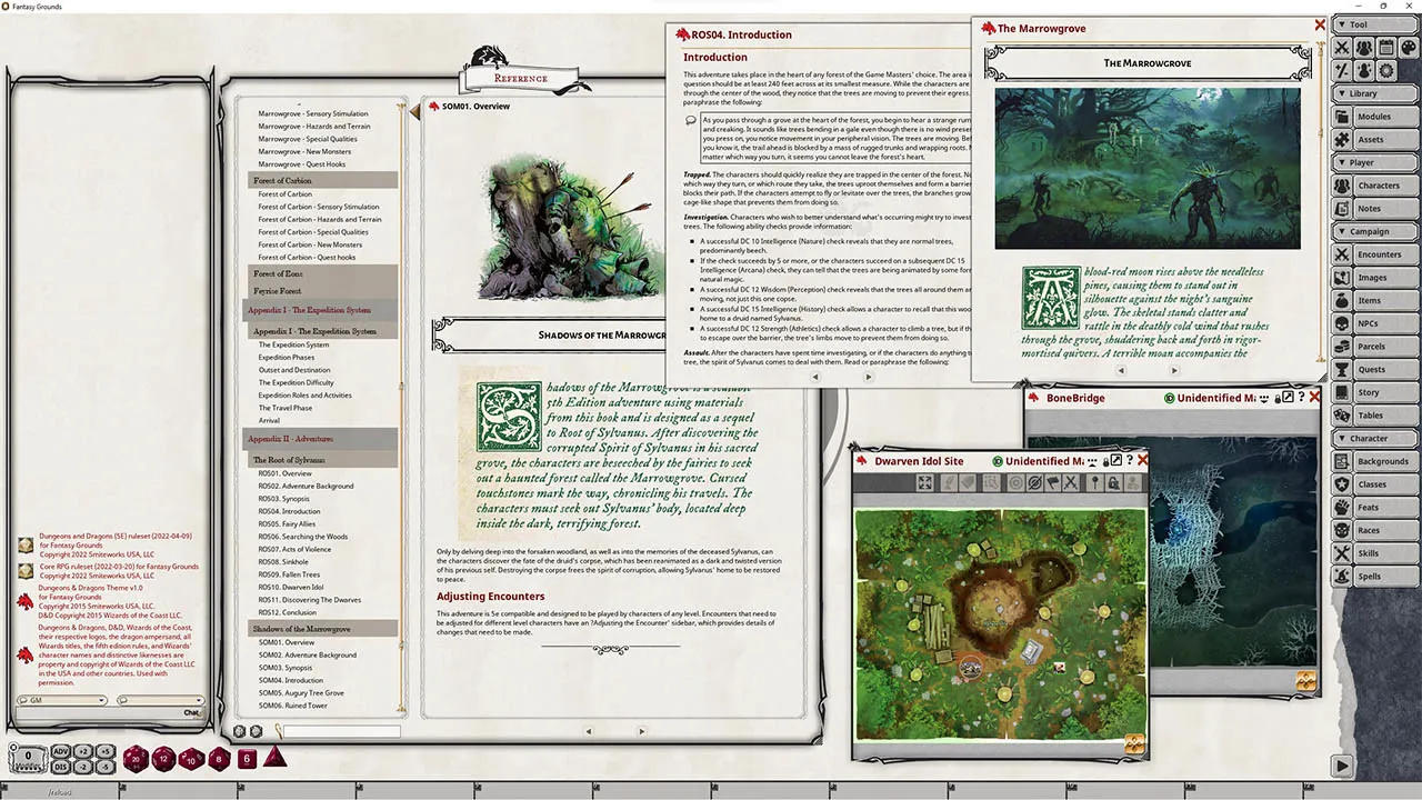 Fantasy Grounds - Wondrous Expeditions: Forests Screenshot 3
