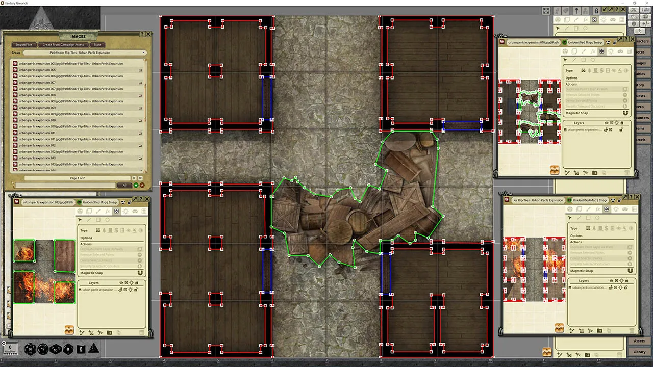 Fantasy Grounds - Pathfinder RPG - Flip-Tiles - Urban Perils Expansion Screenshot 4