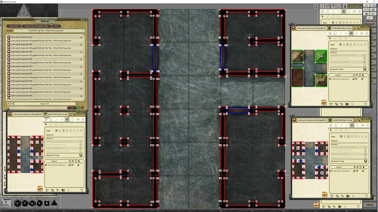 Fantasy Grounds - Pathfinder RPG - Flip-Tiles - Urban Perils Expansion Screenshot 0