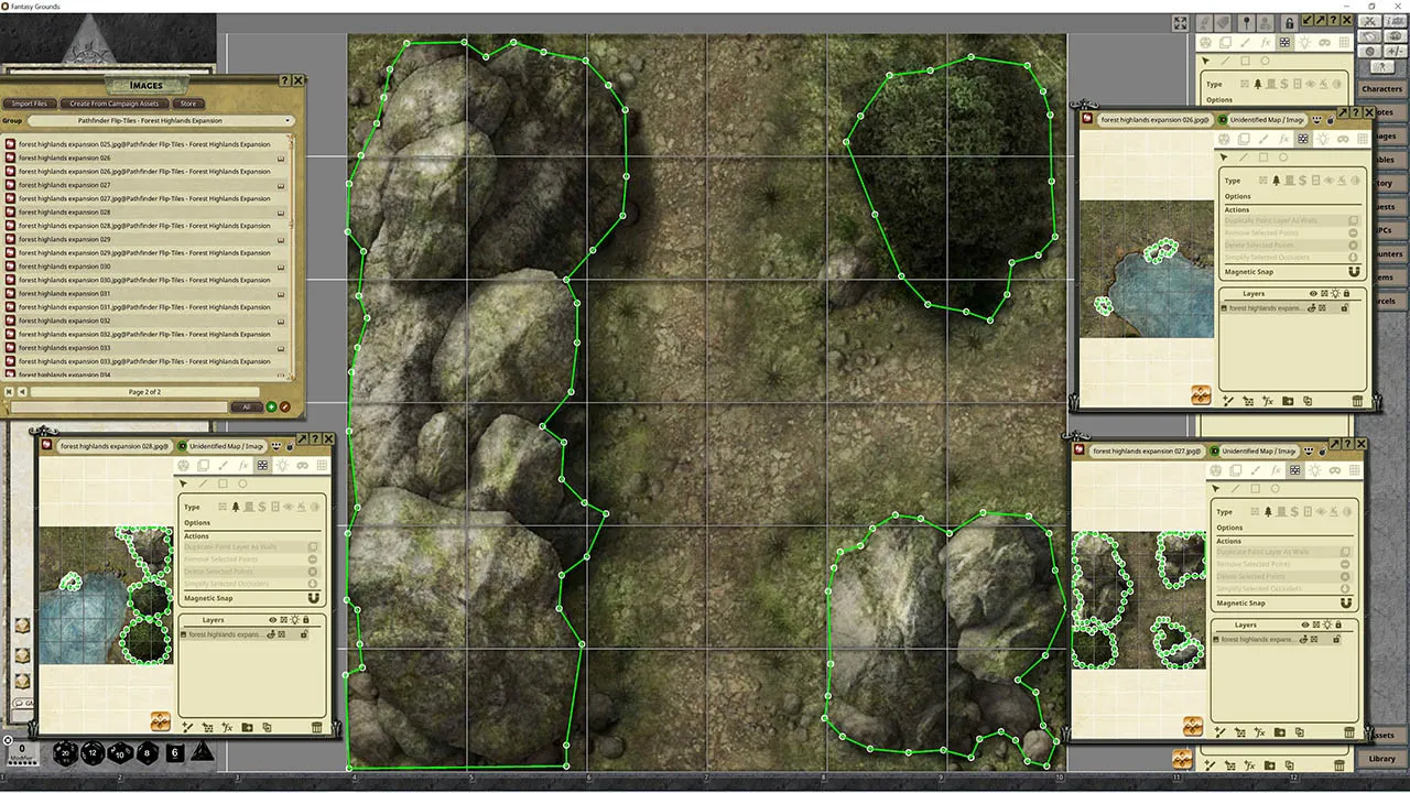 Fantasy Grounds - Pathfinder RPG - Flip-Tiles - Forest Highlands Expansion Screenshot 2