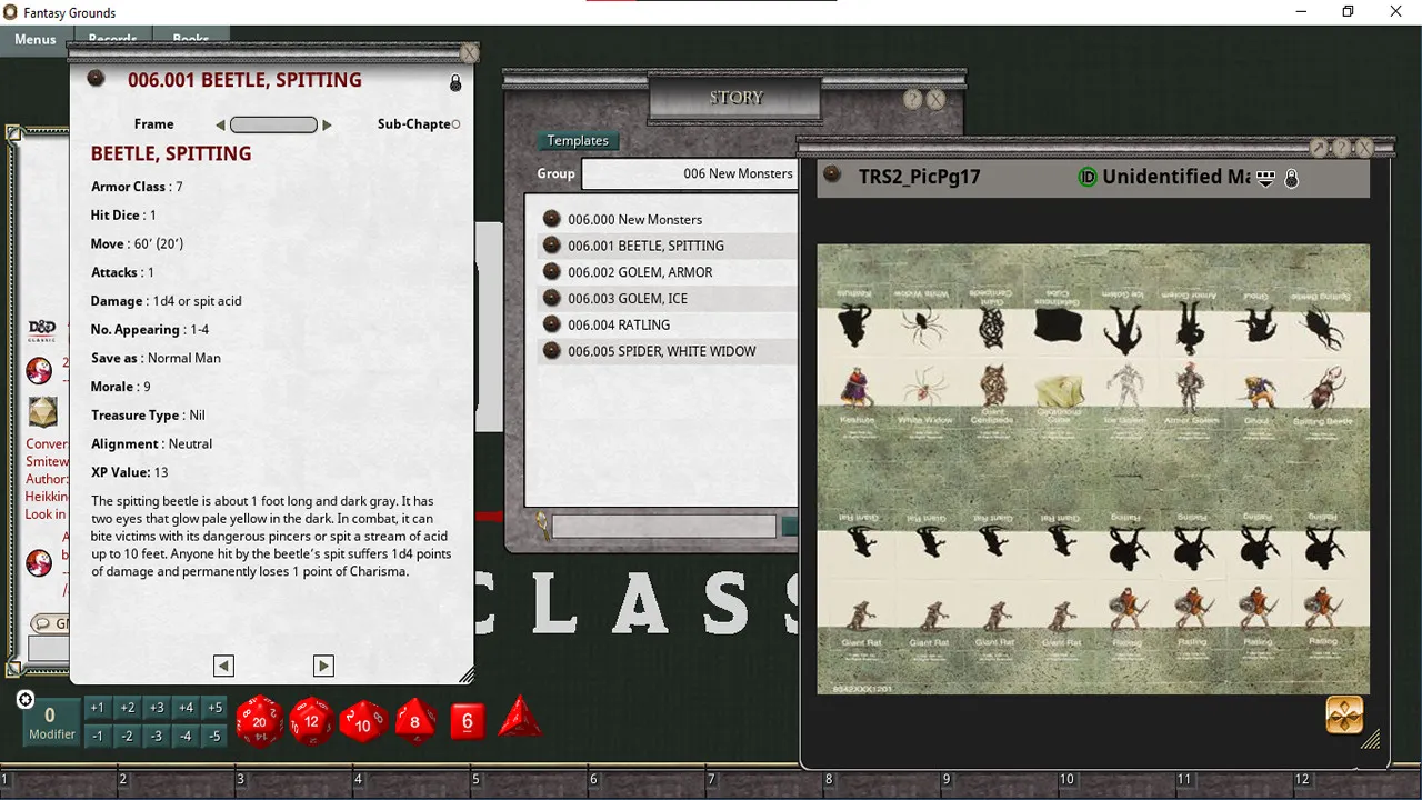 Fantasy Grounds - D&D Classics: TRS2 Quest for the Silver Sword (Basic) Screenshot 2