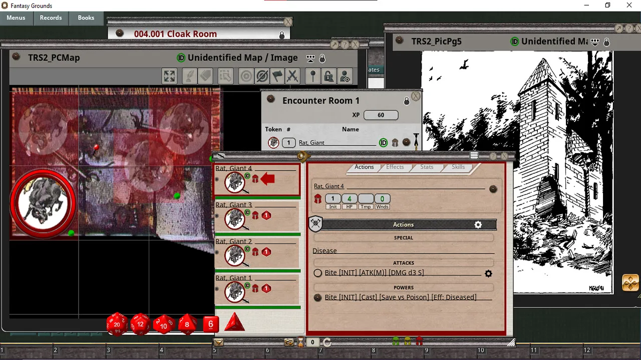 Fantasy Grounds - D&D Classics: TRS2 Quest for the Silver Sword (Basic) Screenshot 4