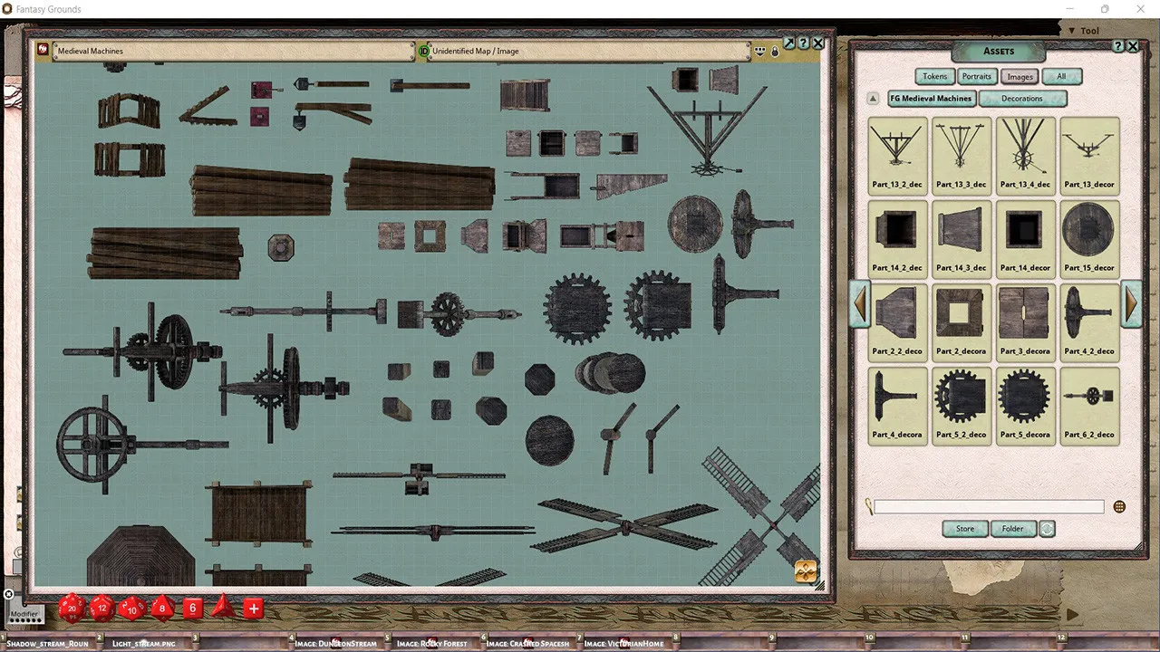 Fantasy Grounds - FG Medieval Machines Map Pack Screenshot 3