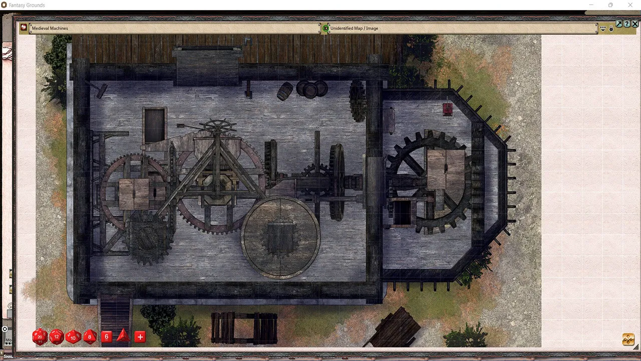 Fantasy Grounds - FG Medieval Machines Map Pack Screenshot 5