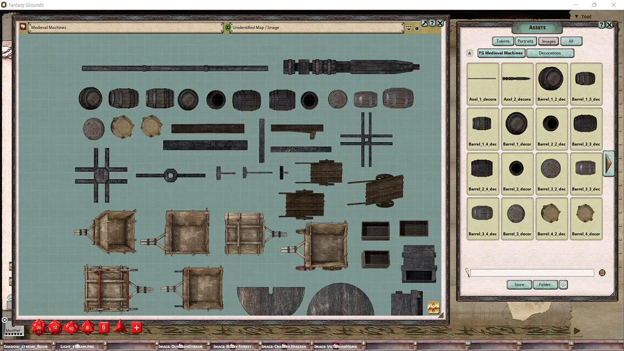 Fantasy Grounds - FG Medieval Machines Map Pack Screenshot 1