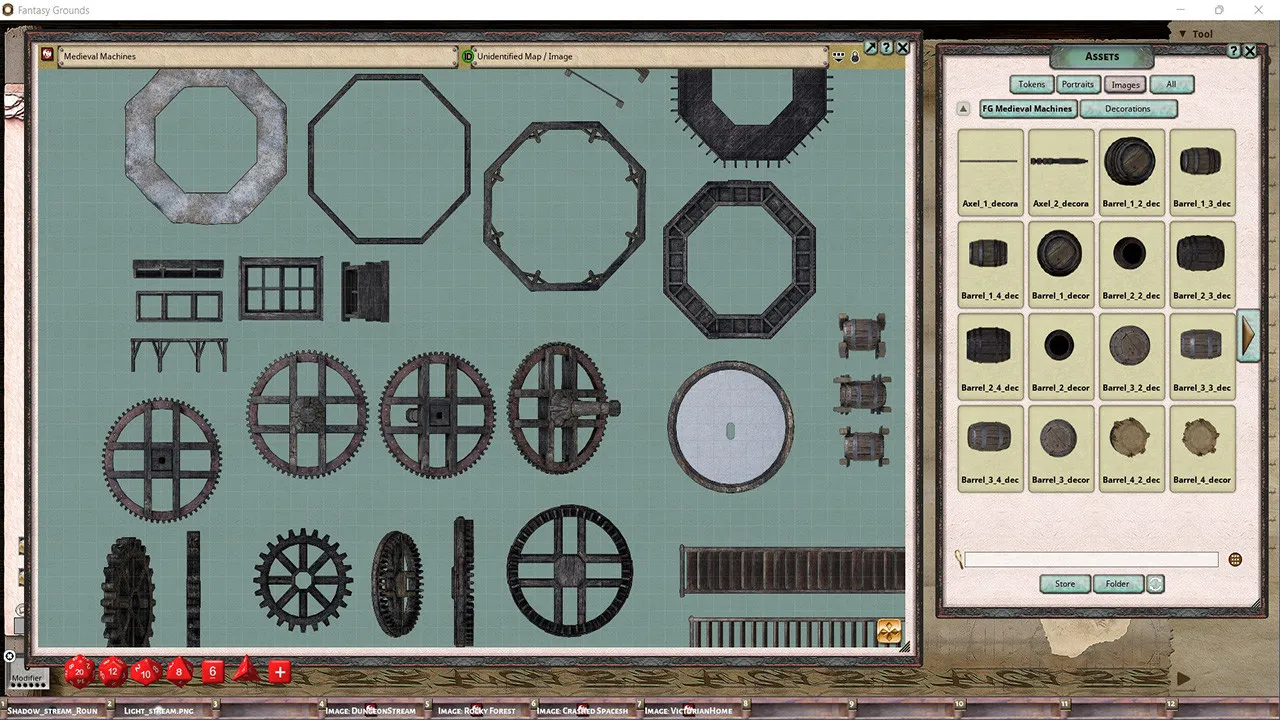 Fantasy Grounds - FG Medieval Machines Map Pack Screenshot 2