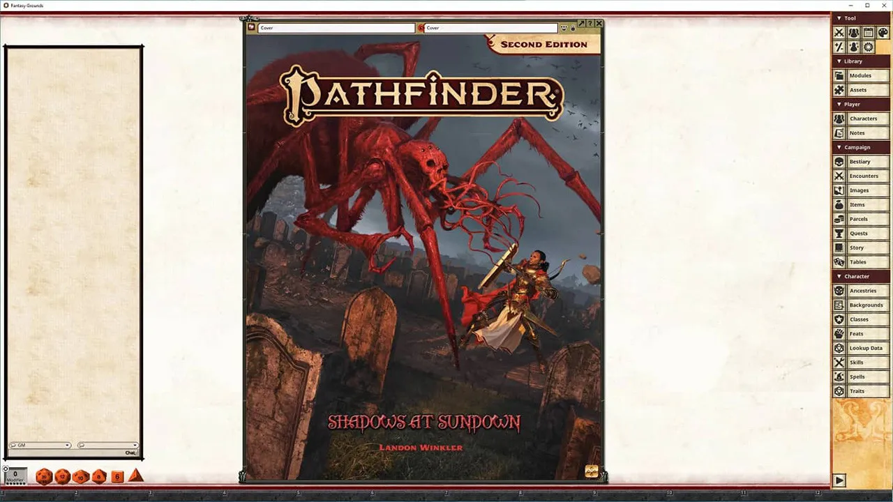 Fantasy Grounds - Pathfinder 2 RPG - Pathfinder Adventure: Shadows at Sundown Screenshot 0