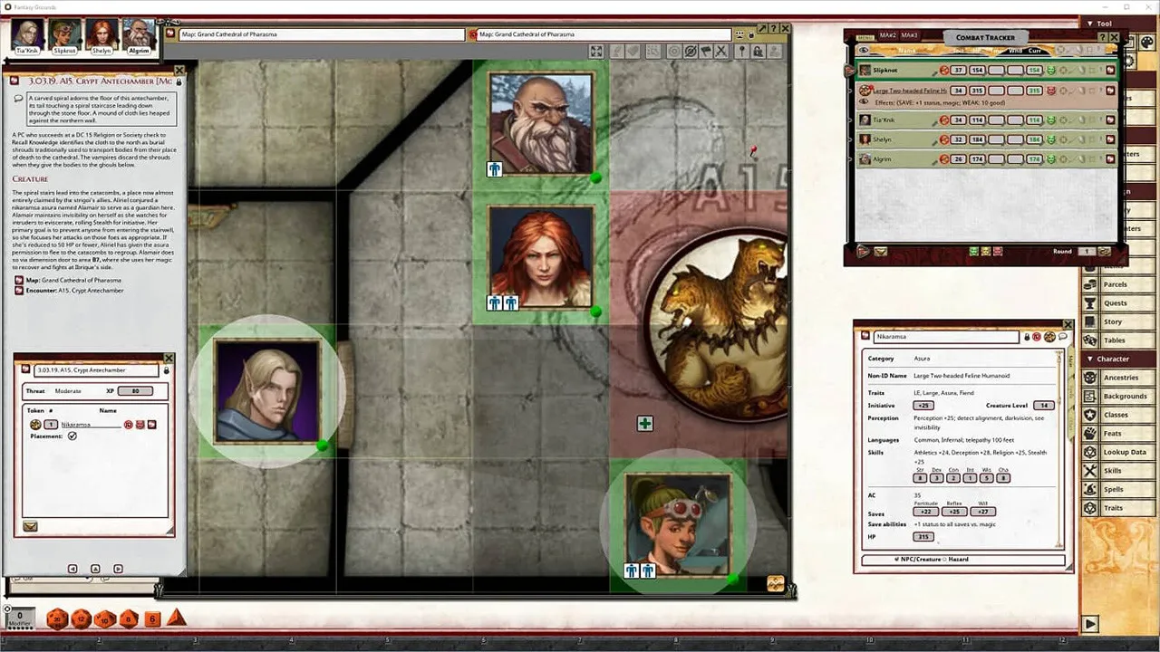 Fantasy Grounds - Pathfinder 2 RPG - Pathfinder Adventure: Shadows at Sundown Screenshot 3