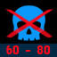 Finish 1 lvl from 60-80 without dying. icon