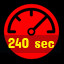 Speed up for 240 sec icon
