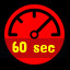 Speed up for 60 sec icon