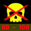 Finish 1 lvl from 80-100 without dying. icon