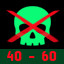 Finish 1 lvl from 40-60 without dying. icon