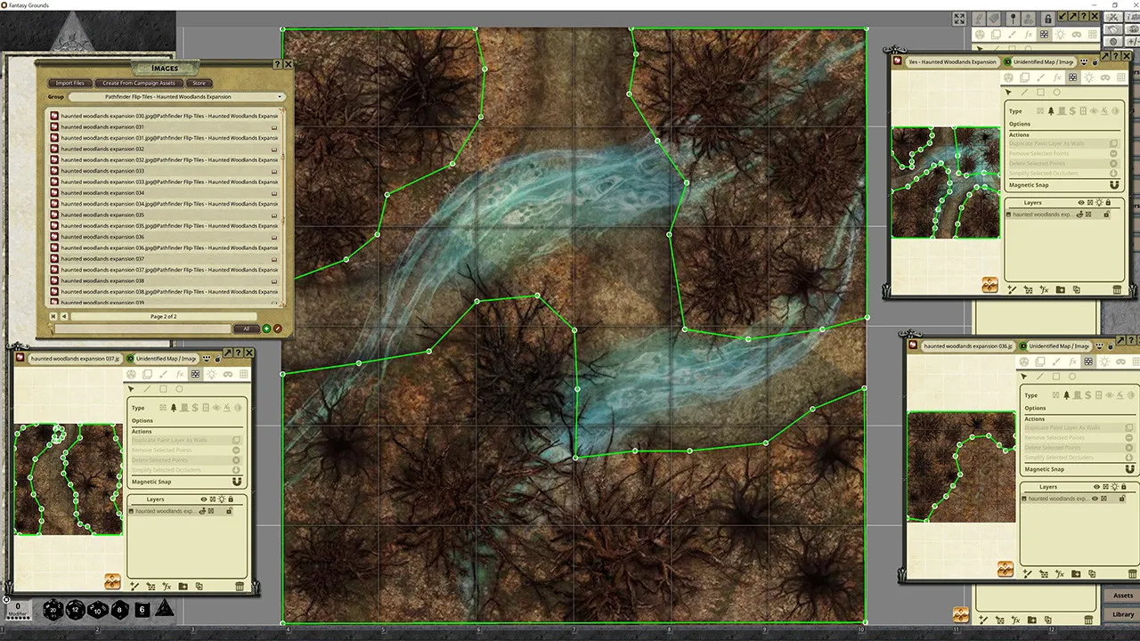 Fantasy Grounds - Pathfinder RPG - Flip-Tiles - Haunted Woodlands Expansion Screenshot 4