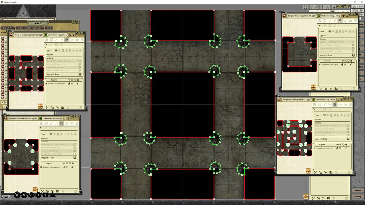 Fantasy Grounds - Pathfinder RPG - Flip-Tiles - Dungeon Mazes Expansion Screenshot 0