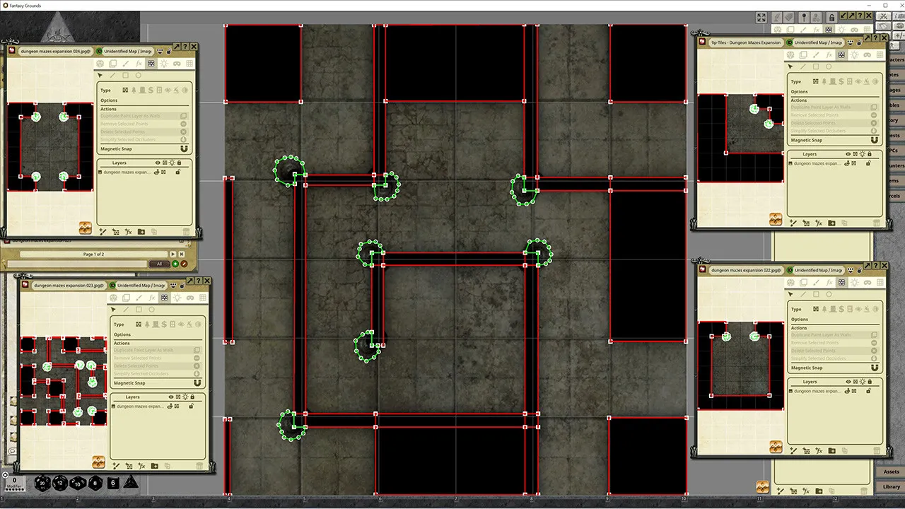 Fantasy Grounds - Pathfinder RPG - Flip-Tiles - Dungeon Mazes Expansion Screenshot 3