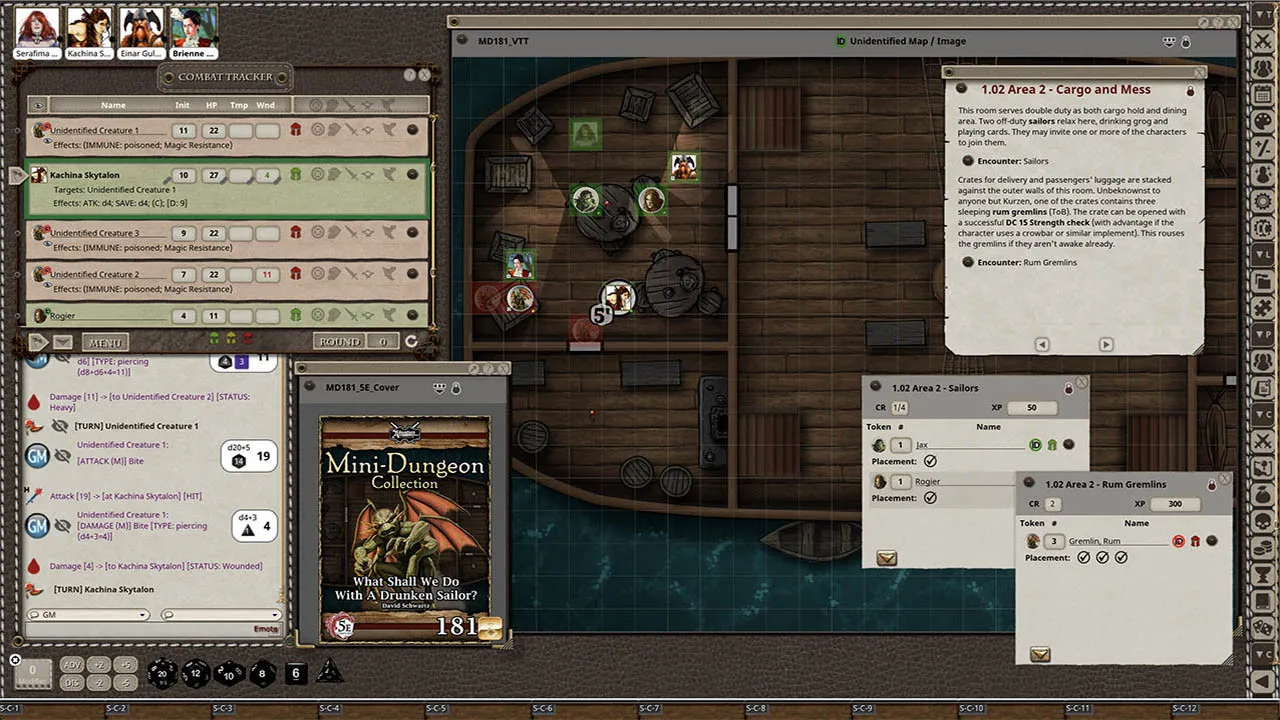 Fantasy Grounds - Mini-Dungeons Bundle #181-185 Screenshot 3