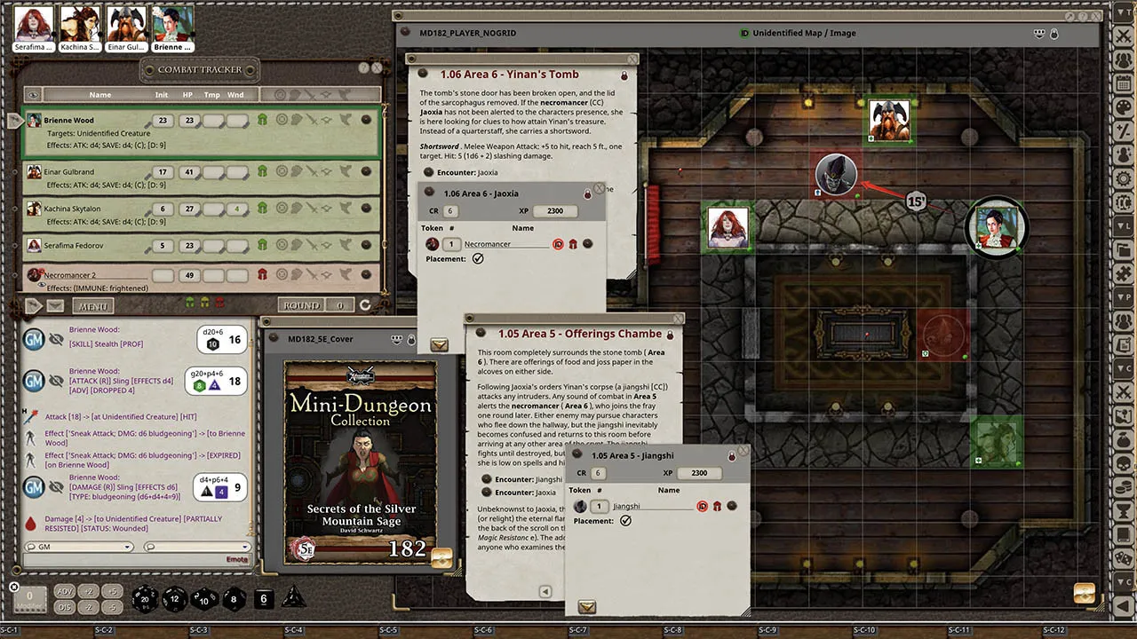 Fantasy Grounds - Mini-Dungeons Bundle #181-185 Screenshot 4