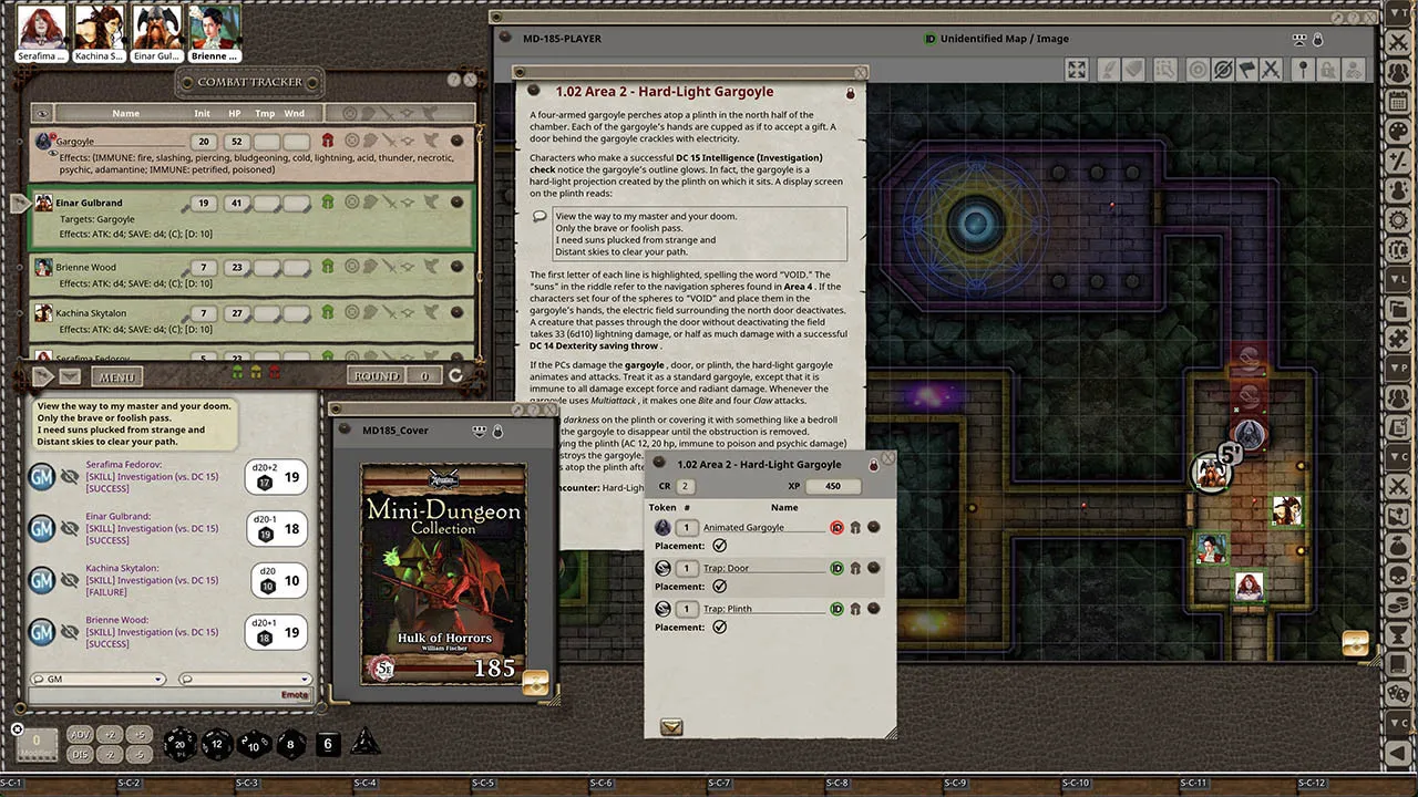 Fantasy Grounds - Mini-Dungeons Bundle #181-185 Screenshot 1