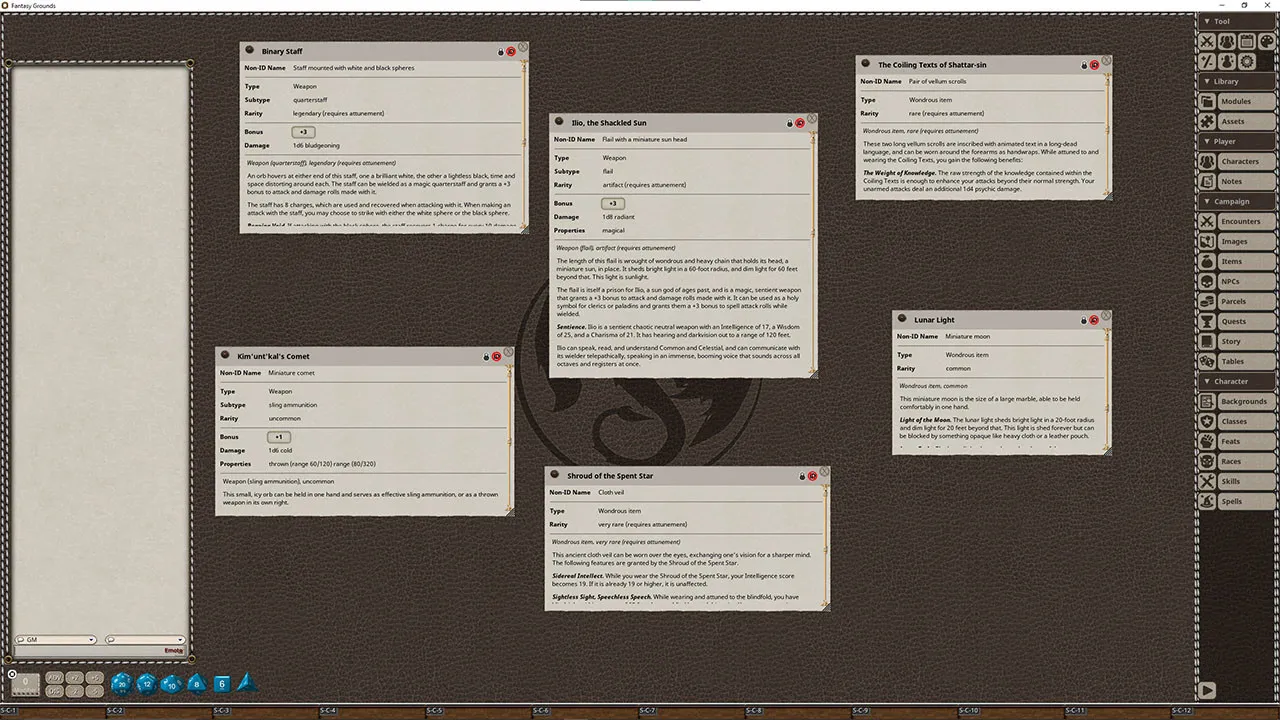 Fantasy Grounds - Enchiridion: Vaz'kin'rai Screenshot 4
