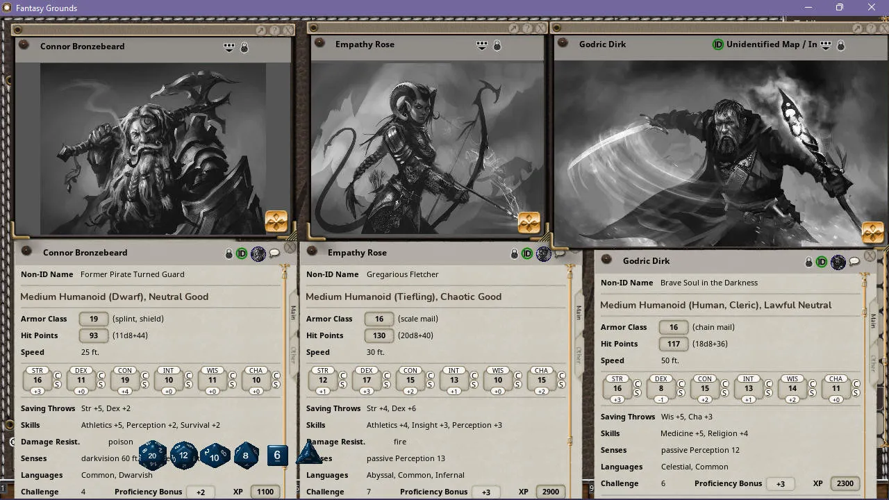Fantasy Grounds - Friend or Foe Folio Screenshot 2
