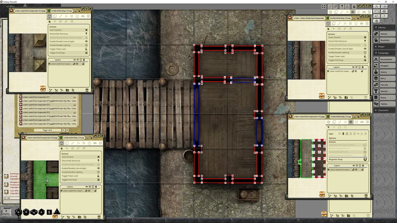 Fantasy Grounds - Pathfinder RPG - Flip-Tiles - Urban Waterfront Expansion Screenshot 3
