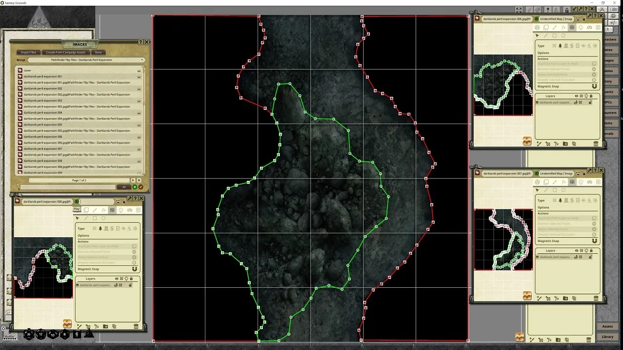 Fantasy Grounds - Pathfinder RPG - Flip-Tiles - Darklands Perils Expansion Screenshot 0