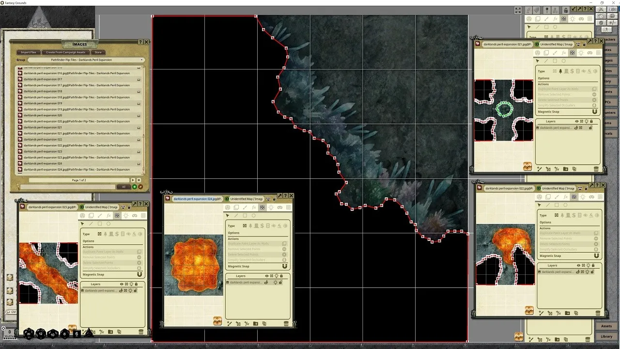 Fantasy Grounds - Pathfinder RPG - Flip-Tiles - Darklands Perils Expansion Screenshot 1