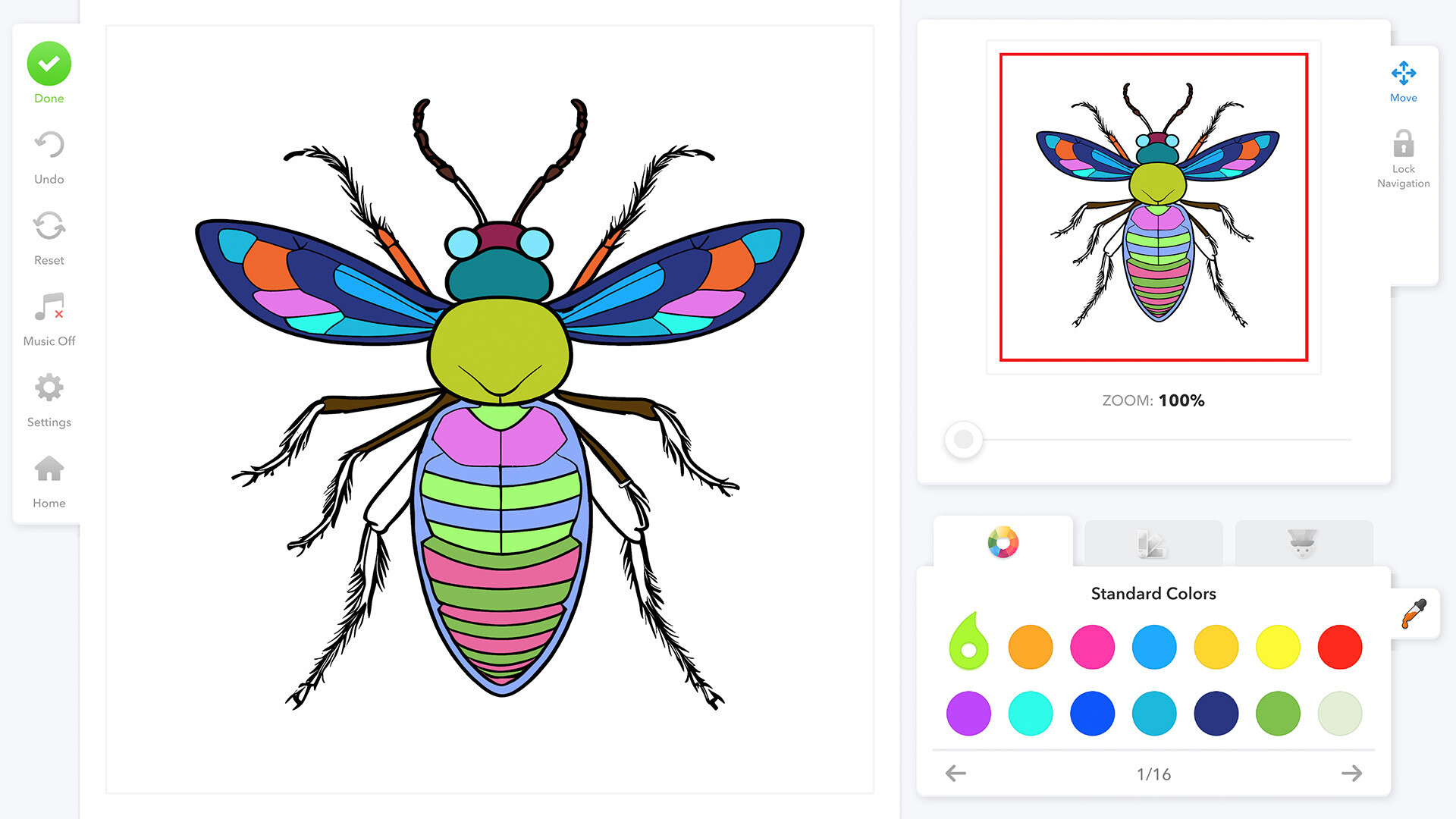 Coloring Book for Adults 2 - Family Edition Screenshot 4