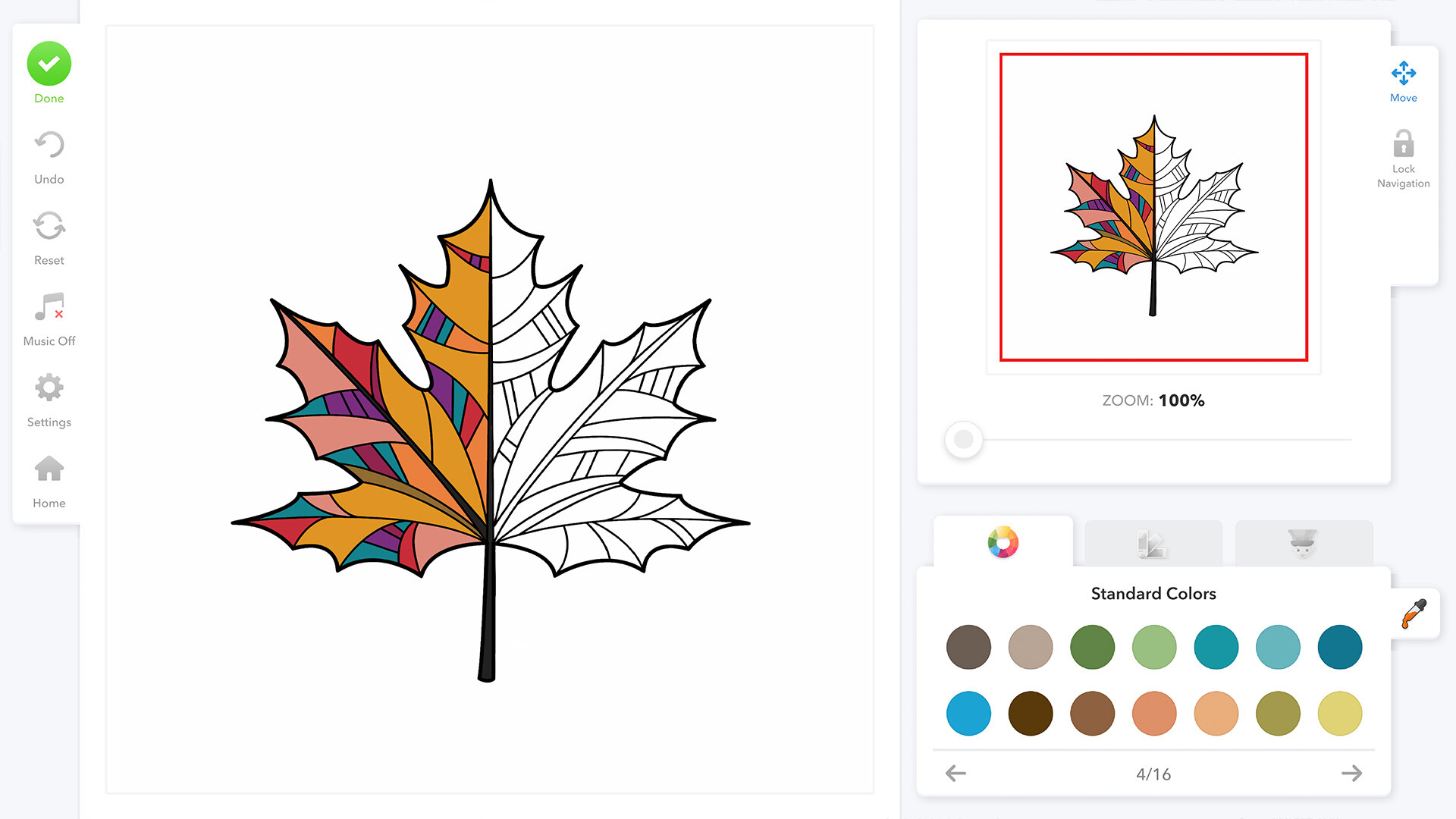 Coloring Book for Adults 2 - Family Edition Screenshot 2