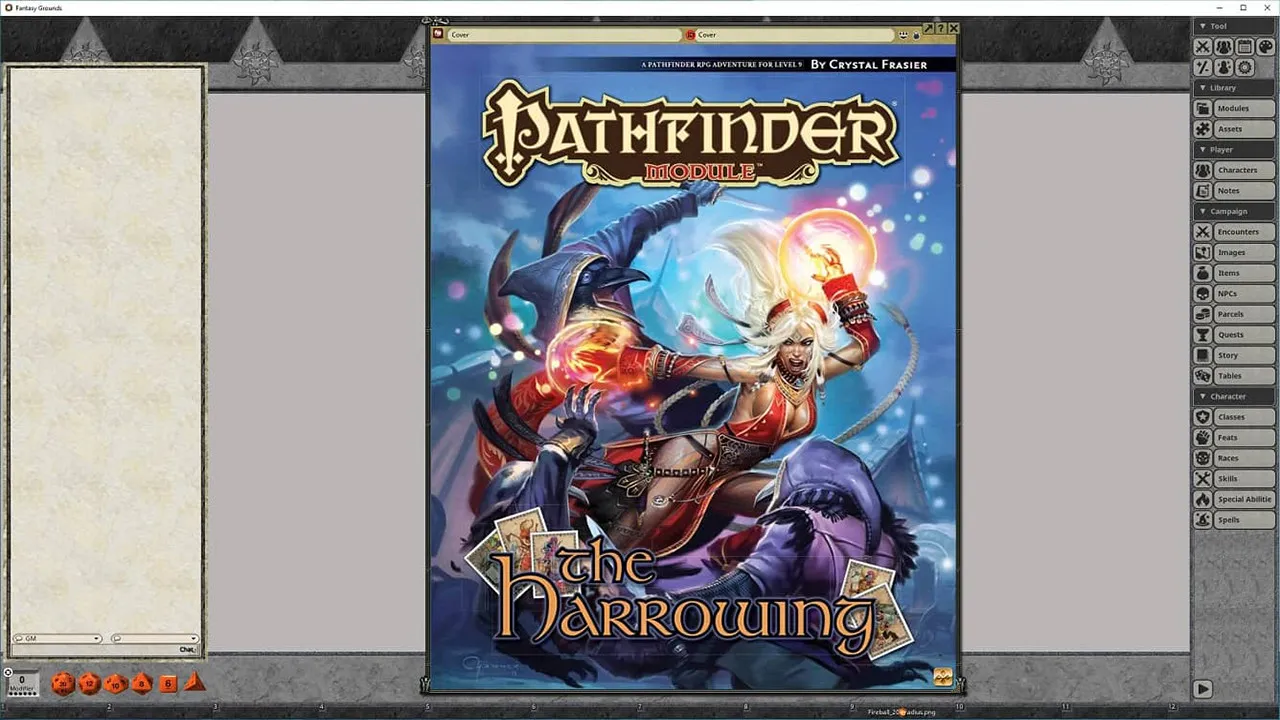 Fantasy Grounds - Pathfinder RPG - The Harrowing Screenshot 6