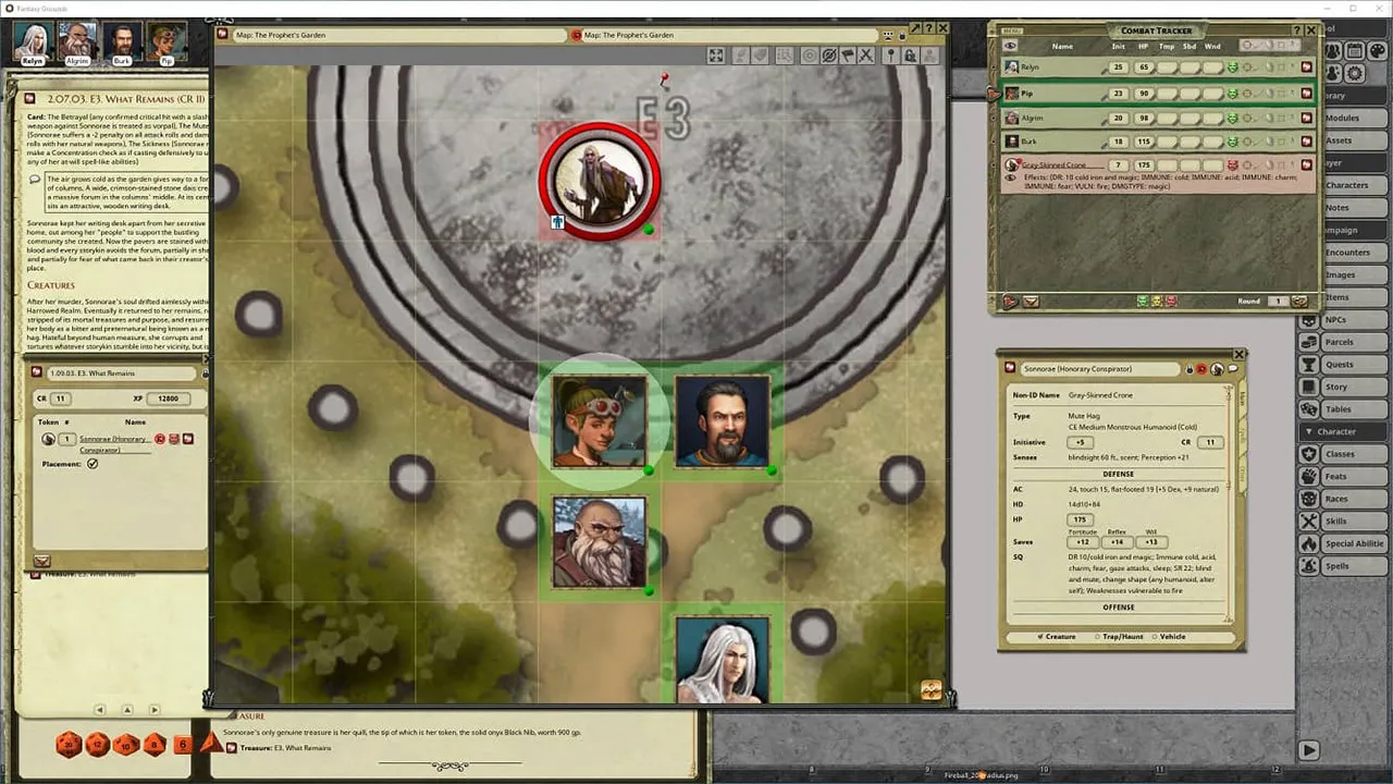 Fantasy Grounds - Pathfinder RPG - The Harrowing Screenshot 0