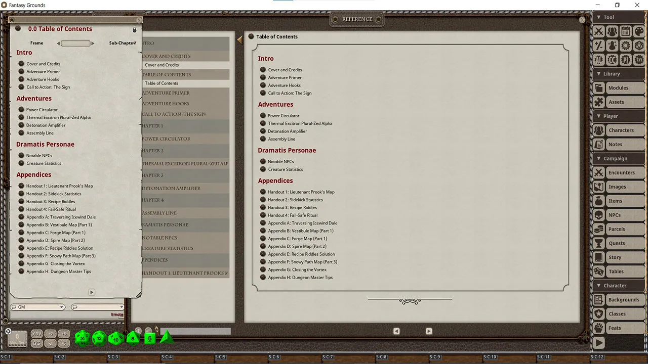 Fantasy Grounds - D&D Adventurers League 10-09 Recipe for Retribution Screenshot 0