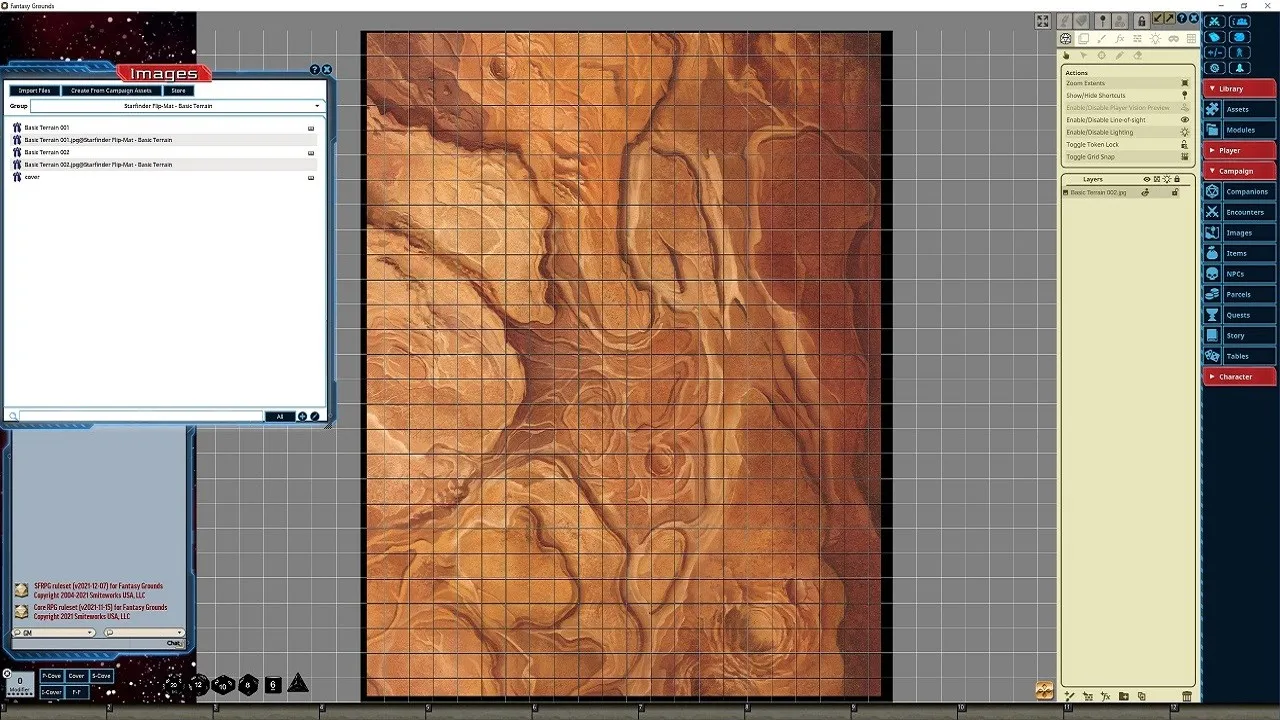 Fantasy Grounds - Starfinder RPG - Flip-Mat - Basic Terrain Screenshot 2