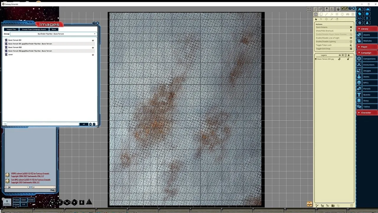 Fantasy Grounds - Starfinder RPG - Flip-Mat - Basic Terrain Screenshot 4