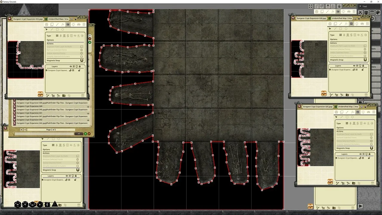 Fantasy Grounds - Pathfinder RPG - Flip-Tiles - Dungeon Crypts Expansion Screenshot 2