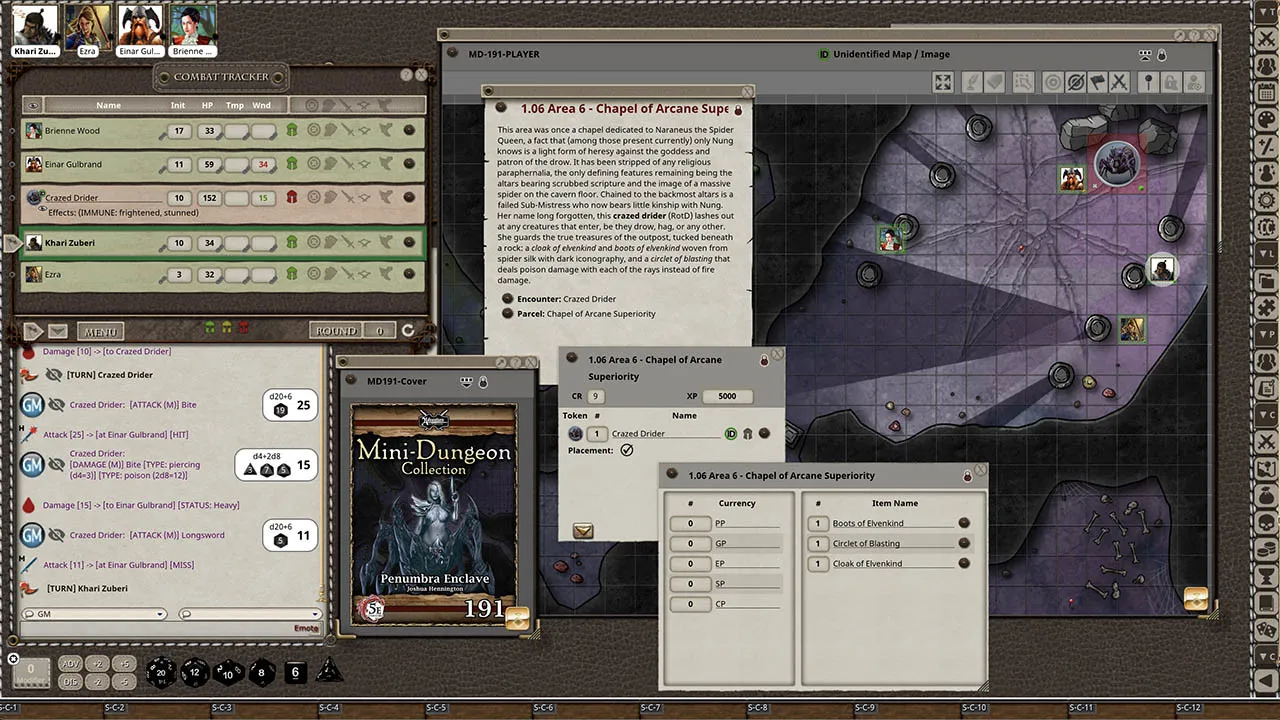 Fantasy Grounds - Mini-Dungeons Bundle #191-195 Screenshot 2