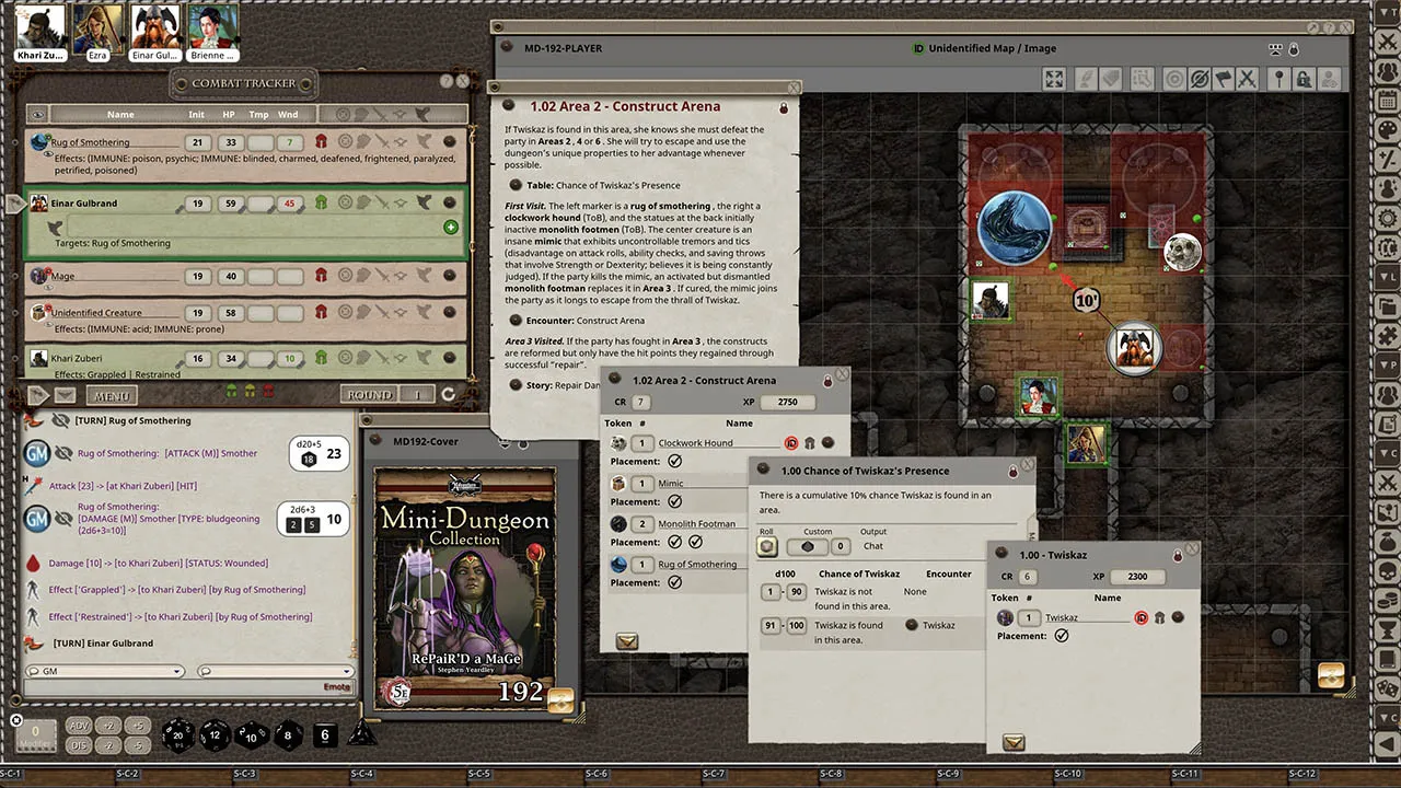 Fantasy Grounds - Mini-Dungeons Bundle #191-195 Screenshot 3