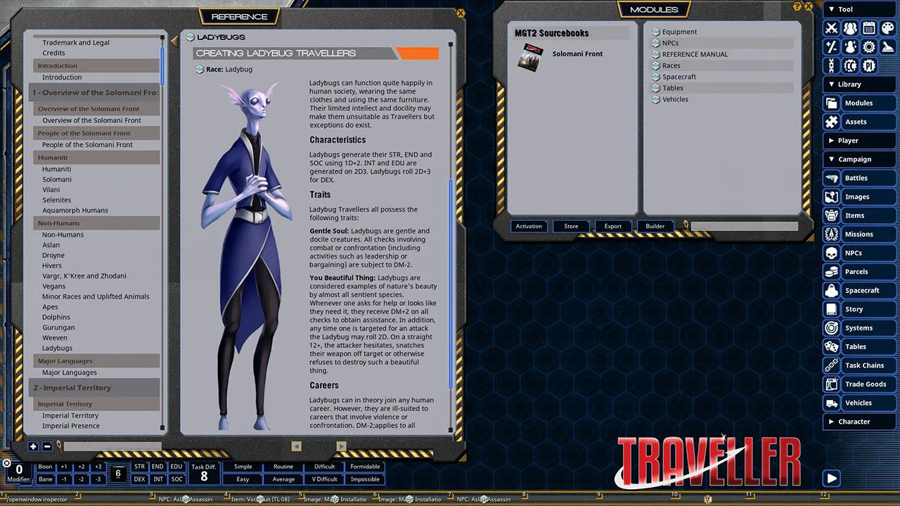 Fantasy Grounds - Solomani Front Screenshot 4