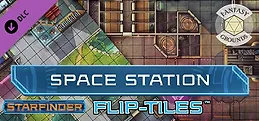 Fantasy Grounds - Starfinder RPG - Flip-Mat - Space Station