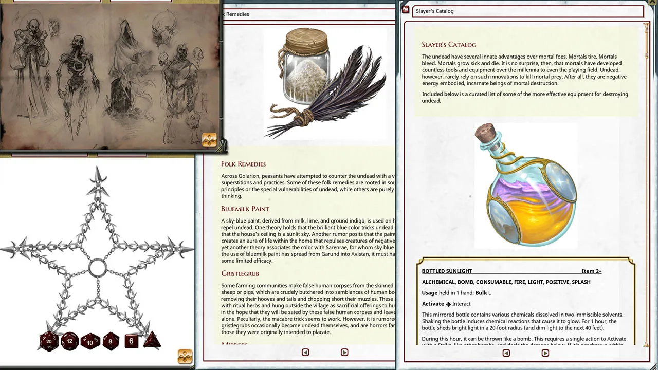 Fantasy Grounds - Pathfinder 2 RPG - Book of the Dead Screenshot 0