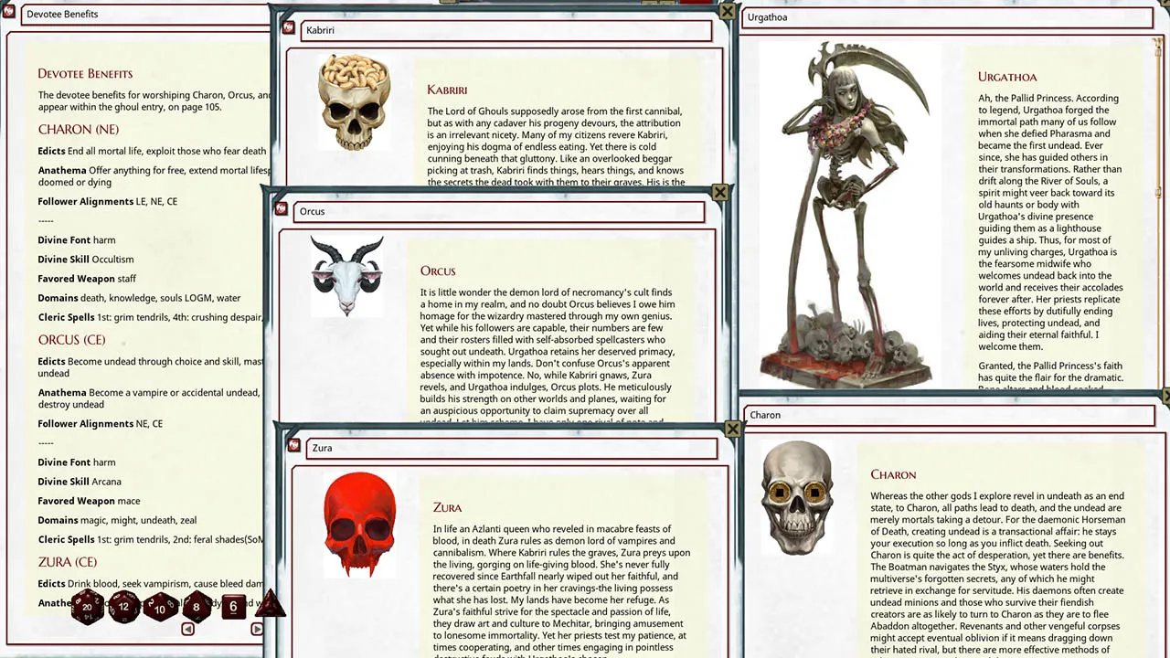 Fantasy Grounds - Pathfinder 2 RPG - Book of the Dead Screenshot 3