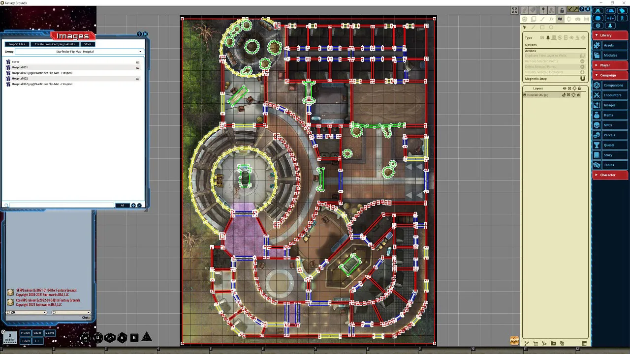 Fantasy Grounds - Starfinder RPG - Flipmat -Hospital Screenshot 4