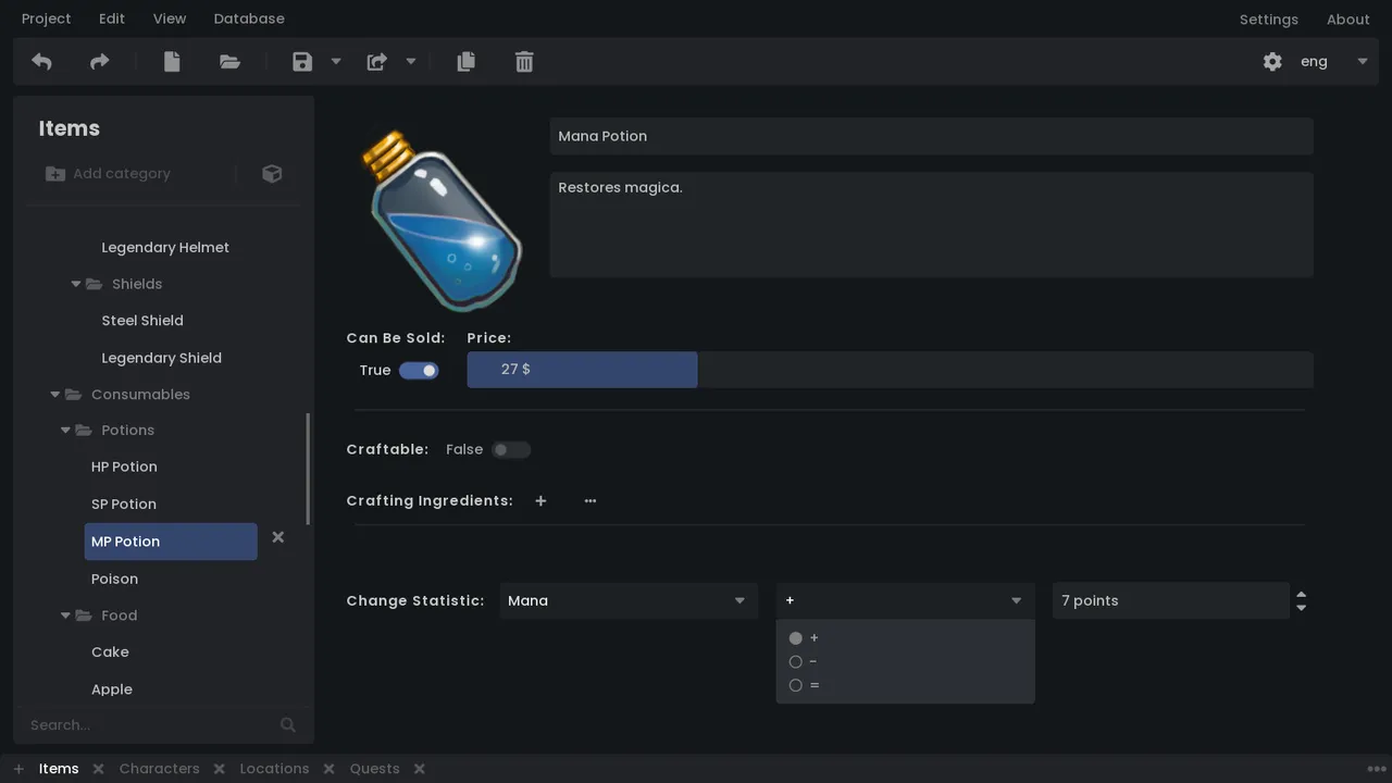 GridlessDB Screenshot 4